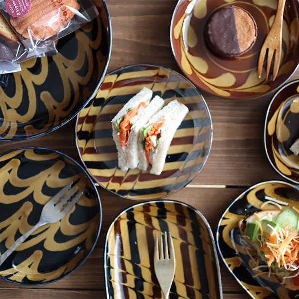 楽天市場】【在庫品】 stk スリップショコラ パン皿セット中皿 取り皿