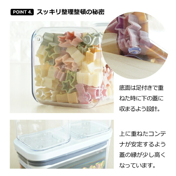 楽天市場】OXO oxo オクソー ポップコンテナ スモールスクエア ミニ