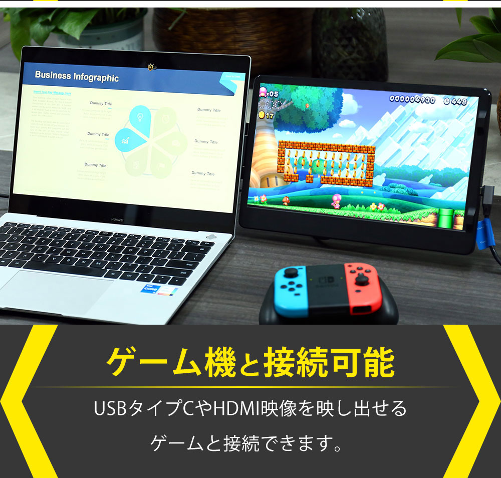 楽天市場】【スーパーSALE限定 P10倍】WINTEN モバイルモニター ノート