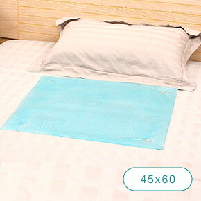 楽天市場】 熱中症対策 節約 冷却マット 涼感ジェルマットECO 45x60