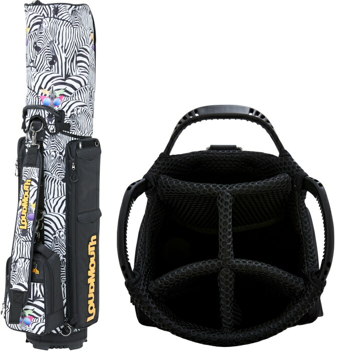 楽天市場】LOUDMOUTH ラウドマウス LM-CB0018 キャディバッグ 9型 Zee