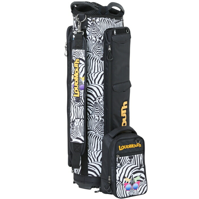 楽天市場】LOUDMOUTH ラウドマウス LM-CB0018 キャディバッグ 9型 Zee