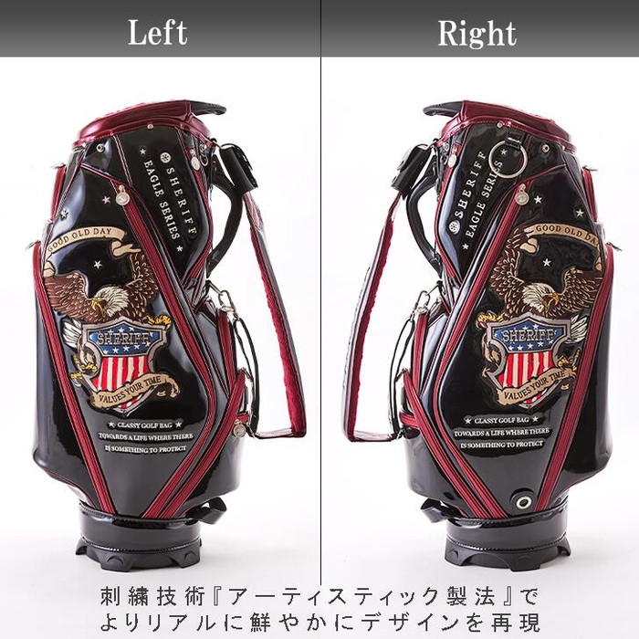 楽天市場】SHERIFF シェリフ イーグルシリーズ SFE-002 キャディバッグ