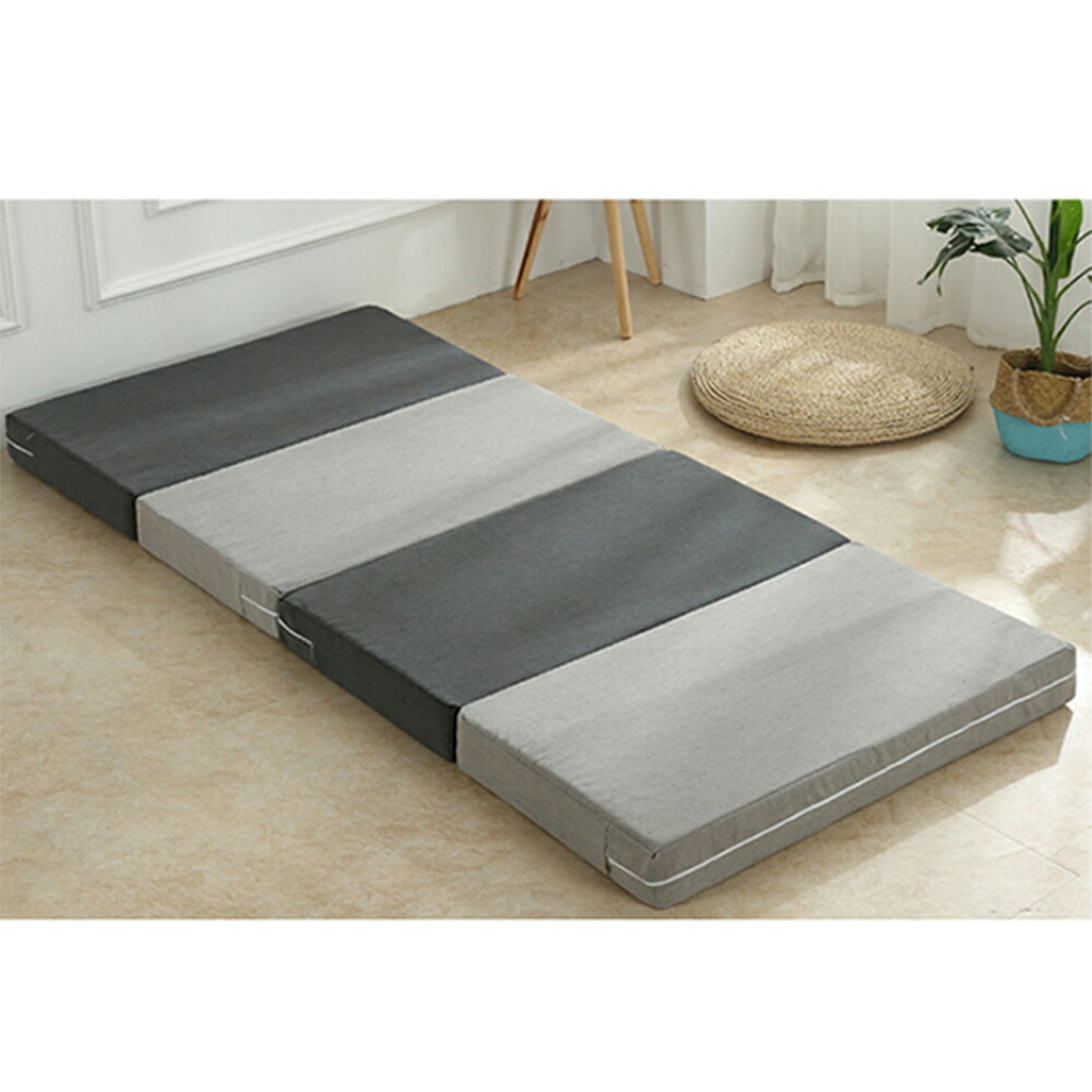 楽天市場】マットレス 四つ折り 厚さ8センチ シングル 折りたたみ 軽量