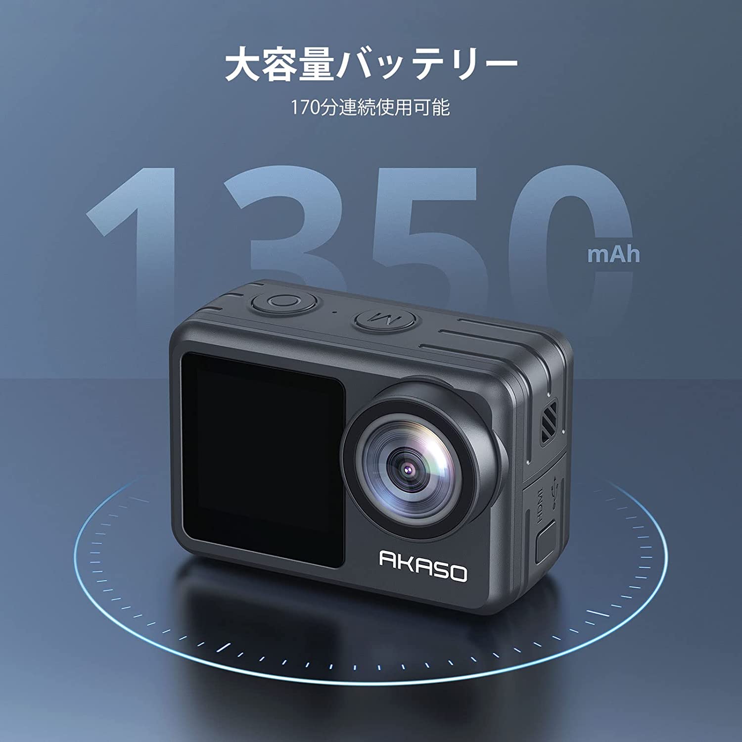楽天市場】アクションカメラ ウェアラブルカメラ 4K 20MP リモコン