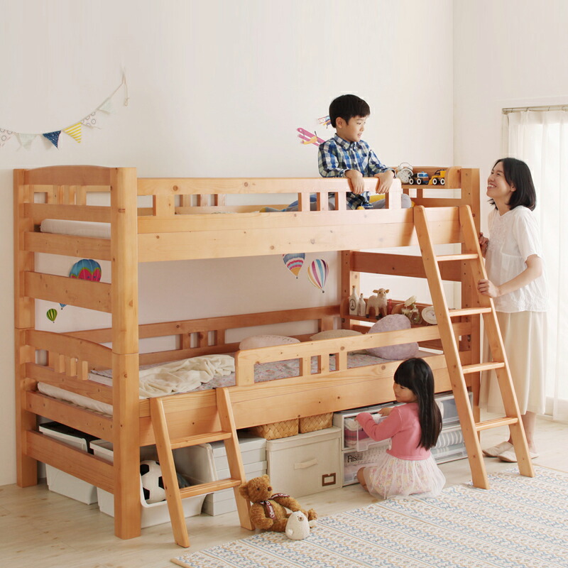 楽天市場】クーポン祭り開催中！商品名| TWP 二段ベッド フレームのみ