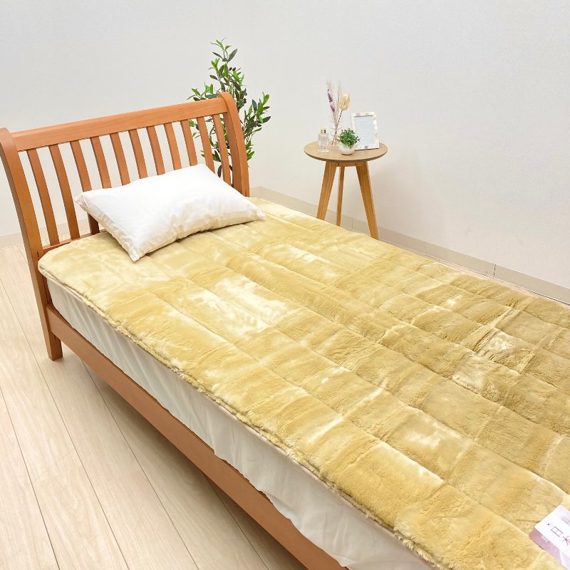 楽天市場】日本製 シングル 遠赤外線わた入り スーパームートン調