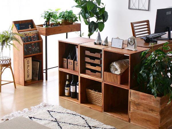 楽天市場】絵本棚 スリム コンパクト 木製 チーク 無垢材 完成品 雑誌