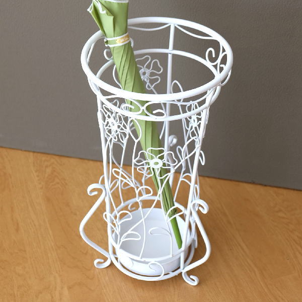 楽天市場】傘立て かさ立て 傘たて おしゃれ アイアン ホワイト