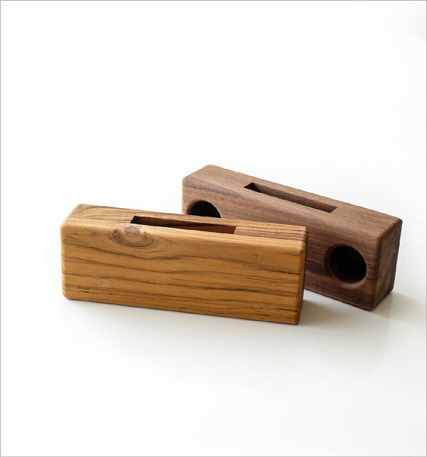 楽天市場】スマホスピーカー 木製 置くだけ スマホ スピーカー iPhone