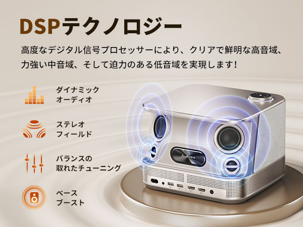 楽天市場】プロジェクタ 家庭用 4K対応 1080P ホームプロジェクター