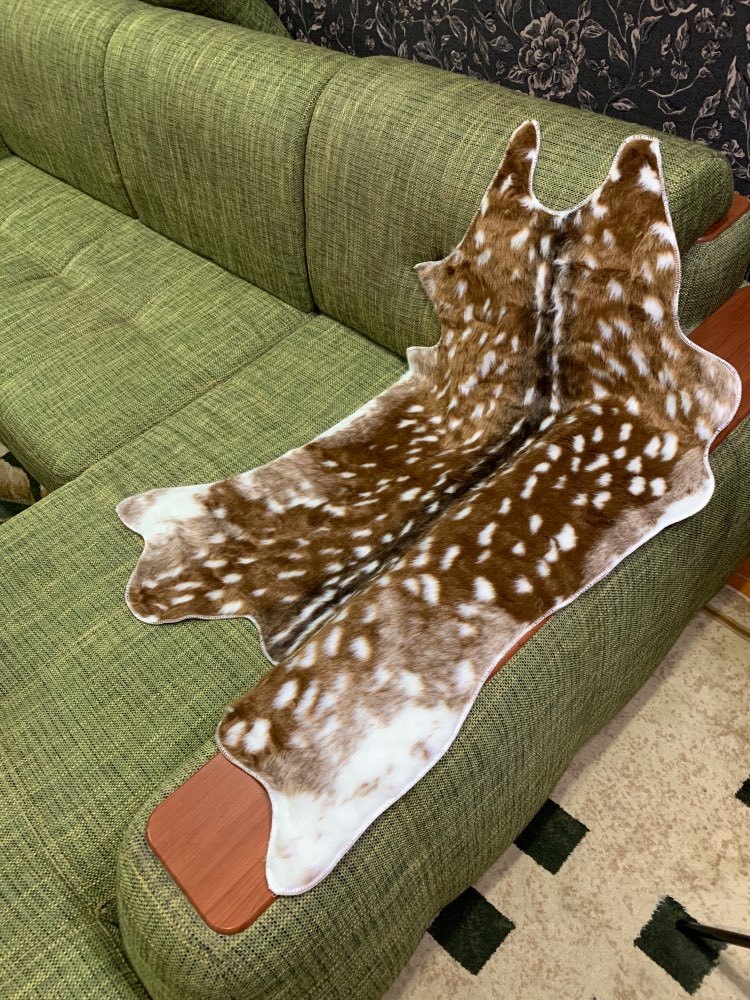 楽天市場】鹿 シカ フェイクカーペット ラグ インテリアマット 動物