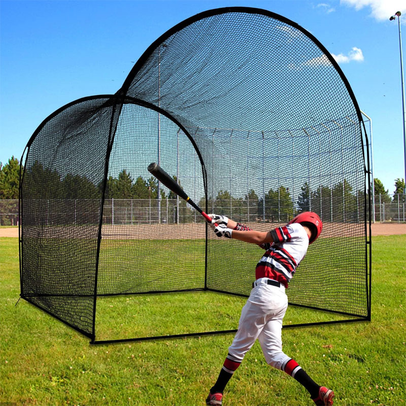 楽天市場】Higood 野球 練習 ネット バッティング ゲージ 大型 3×3×4m