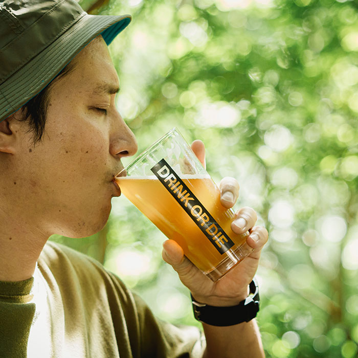 楽天市場】HILLS FIELD OSAKEMAN パイントグラス お酒マングラス 480ml