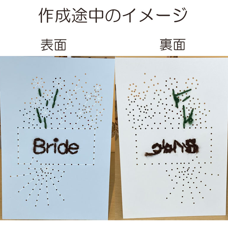 楽天市場】手作りキット 刺繍ウェルカムボード 受付サイン ミモザ 3点