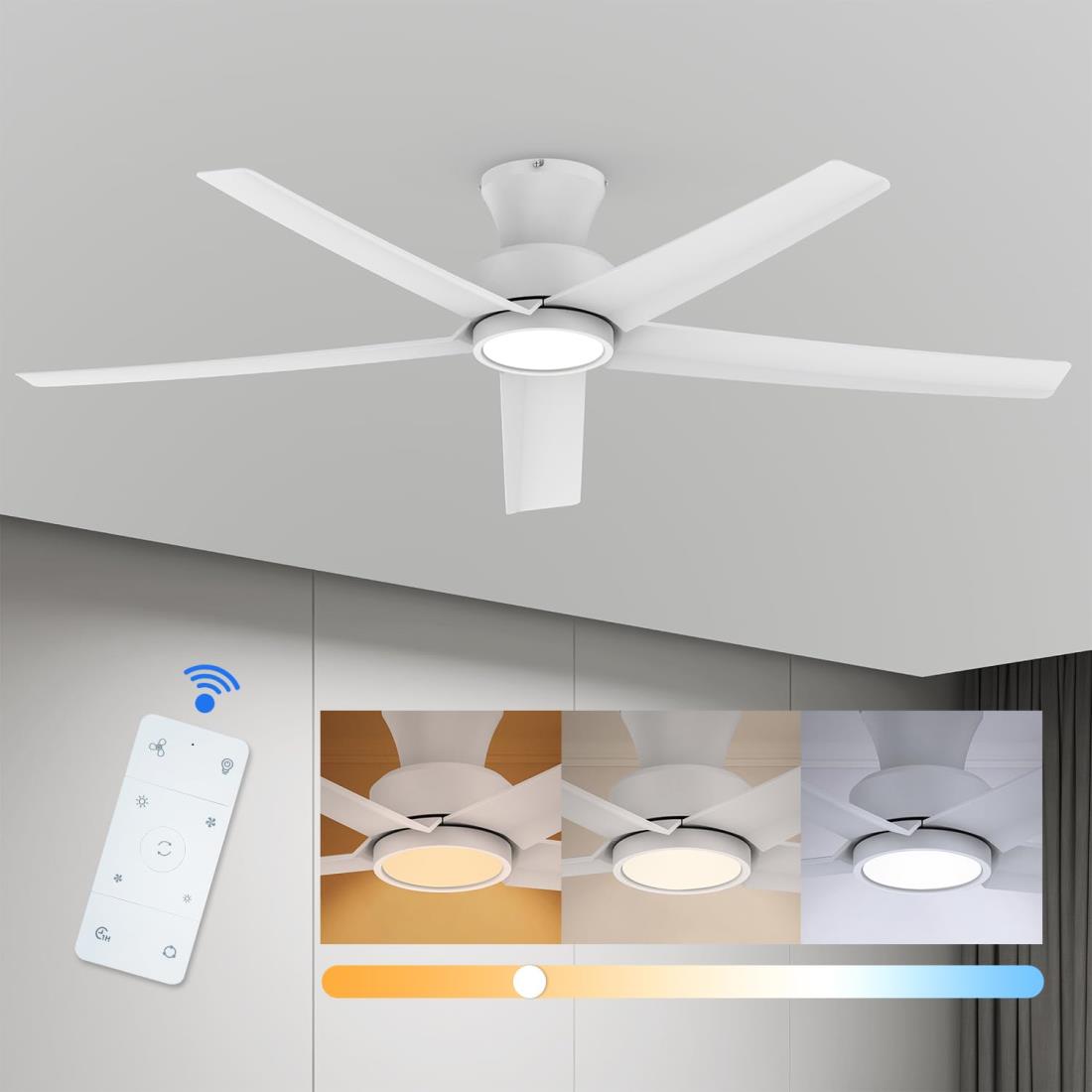 楽天市場】【節電-5年】TALOYA シーリングファンライト 調光 調色 10畳