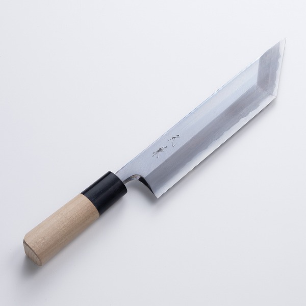 楽天市場】堺元兼 鰻裂き包丁 片刃 210mm江戸裂き 関東型 白紙2号 刃金