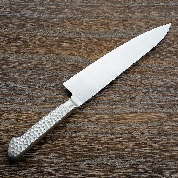 楽天市場】牛刀 両刃 210mmモリブデンバナジウム鋼 共柄 ステンレス一