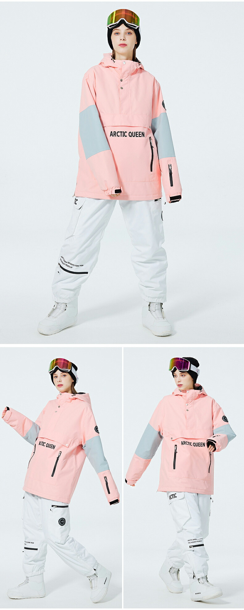 楽天市場】スノーボードウェア 上下セット スキーウェア メンズ