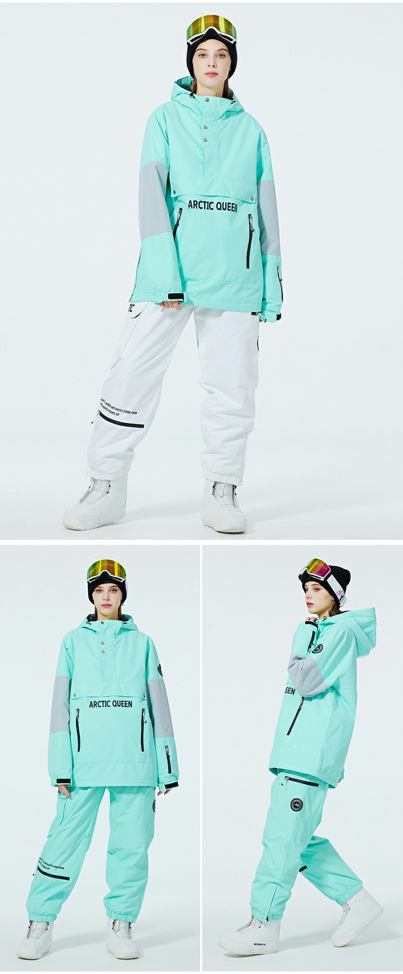 楽天市場】スノーボードウェア 上下セット スキーウェア メンズ