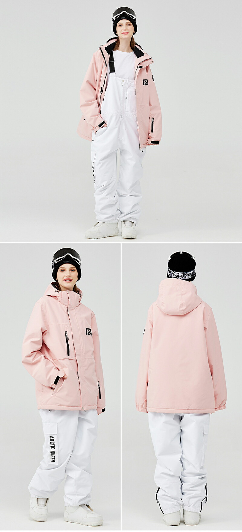 楽天市場】スノーボードウェア上下セット スキーウェア ビブパンツ