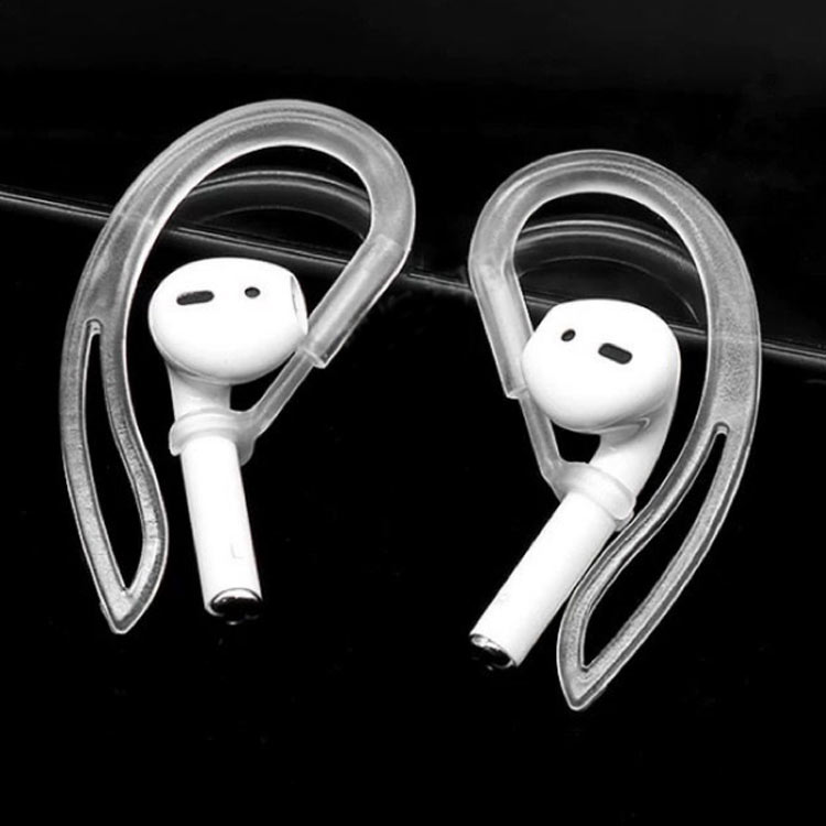 楽天市場】送料無料 イヤーフック イヤホン耳かけ クリア 360度回転