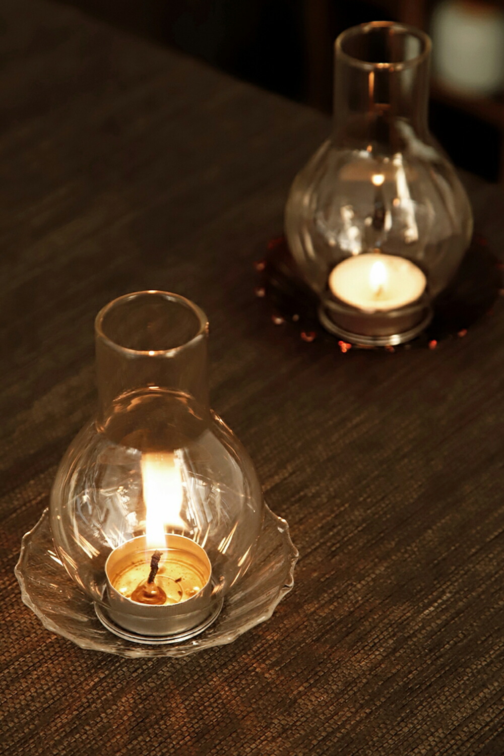 楽天市場】IwaiLoft 癒し空間作り ガラスキャンドルスタンド