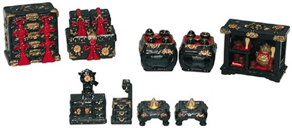 楽天市場】【雛人形】嫁入道具セット（7種) : 人形の一藤