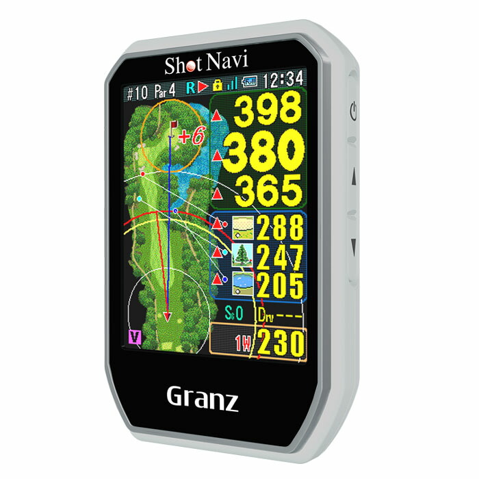 楽天市場】ショットナビ Shot Navi Granz Whiteショットナビ グランツ