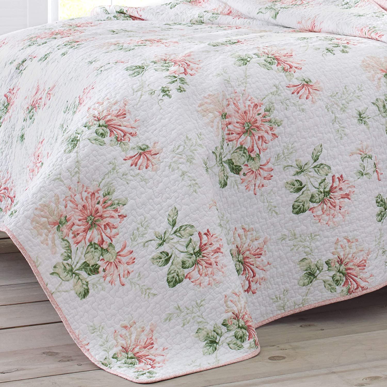 楽天市場】Laura Ashley ローラアシュレイ【クイーン】Honeysuckle