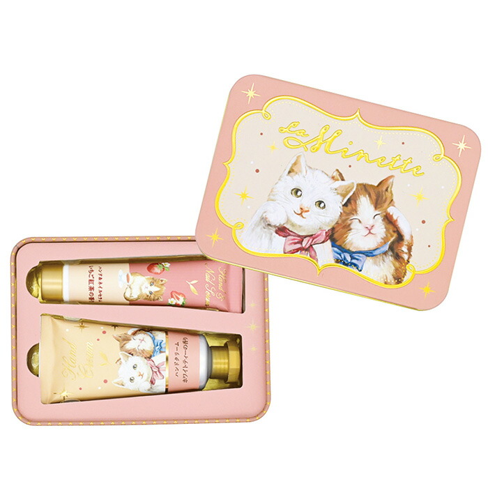 楽天市場】ハンドクリーム ネイルセラム セット プチギフト 贈り物 猫