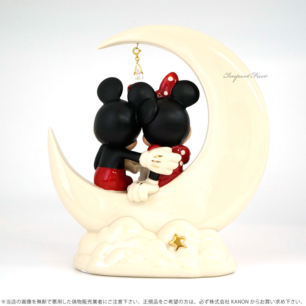 楽天市場】レノックス 月の上で幸せな ミニー＆ミッキー ミニー LENOX