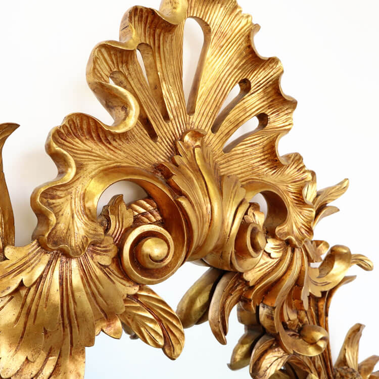 楽天市場】鏡 壁掛け おしゃれ ウォールミラー ゴールド ミラー