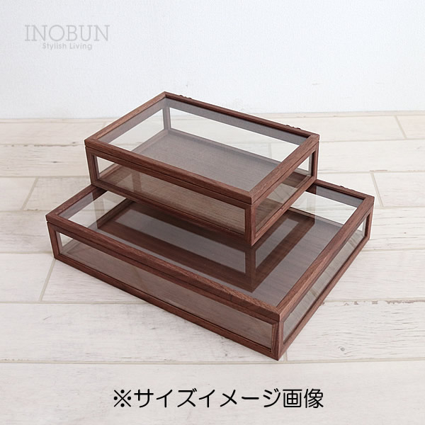 楽天市場】La Luz ラ・ルース ガラス ジュエリーボックス 木製