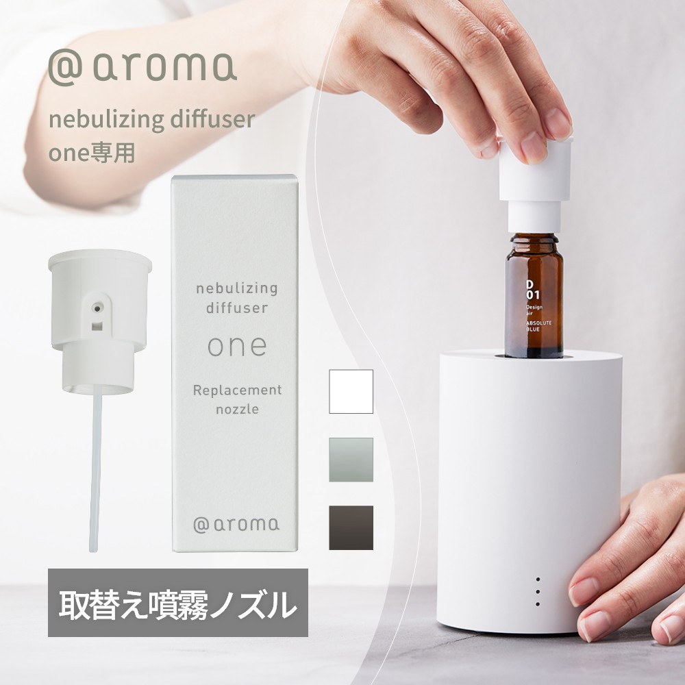 楽天市場】【レビュー特典】アットアロマ one用 取替え用噴霧ノズル 1