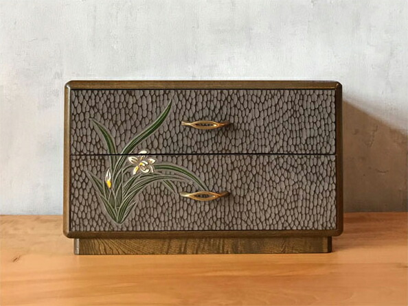 楽天市場】鎌倉彫 便箋入れ 小物入れ 引き出し 収納 整理箱 木製 ミニ