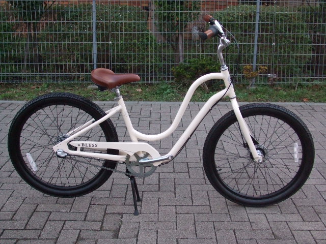 楽天市場】超軽量高級アルミフレーム！！内装3段変速！BLESSブレス