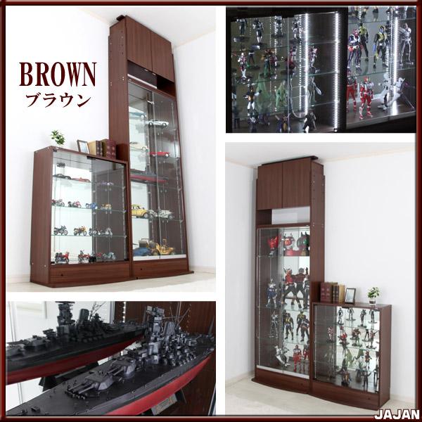 楽天市場】JAJAN超ワイド コレクションラック 幅83cm×深型39cm奥行×高