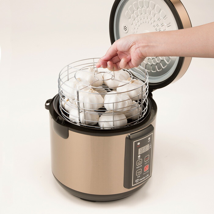 黒にんにく発酵器 発酵が終わると自動で停止するので安心 黒にんにく