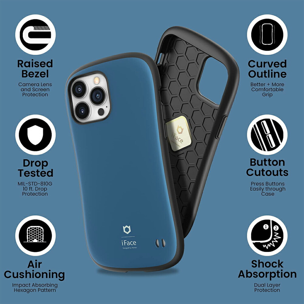 楽天市場】iPhone12 ケース iFace First Class 米軍MIL規格取得