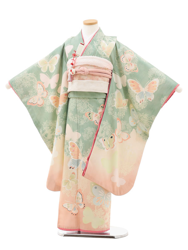 楽天市場】蝶（七五三7歳）（着物セット｜和服）：キッズファッション
