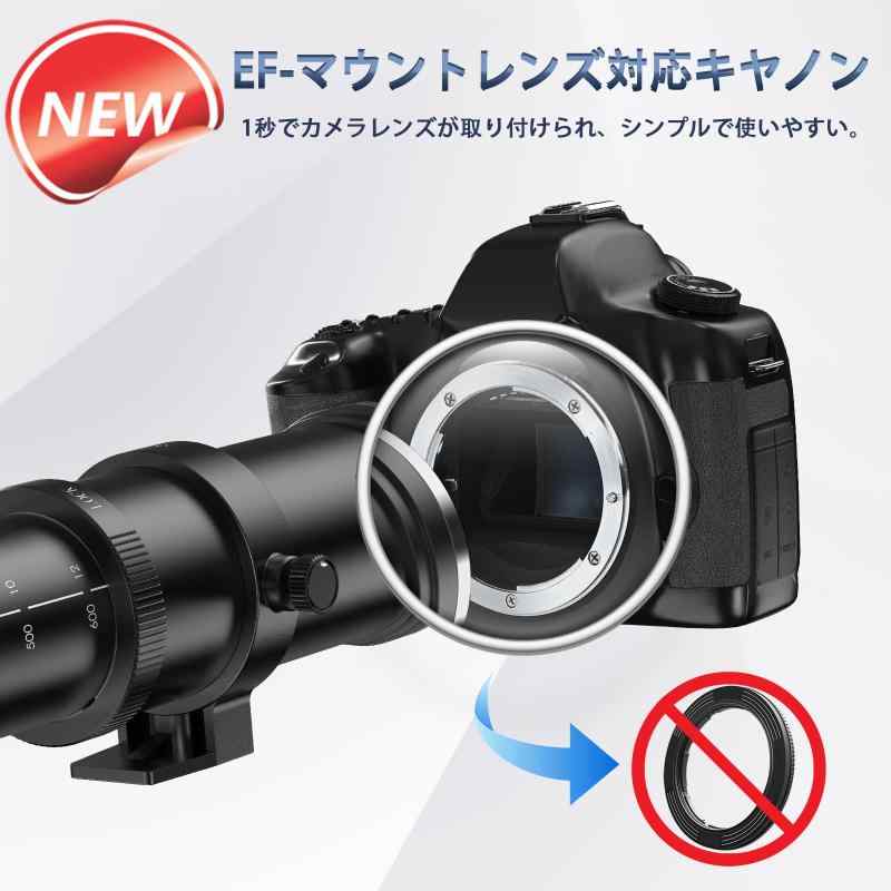 楽天市場】Lightdow 420-800mm F/8.3MM 手動望遠ズームレンズ : K工房