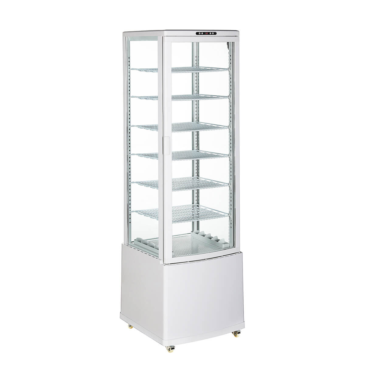 楽天市場】【春分セール！】 280L 白 大型 4面ガラス 冷蔵ショー