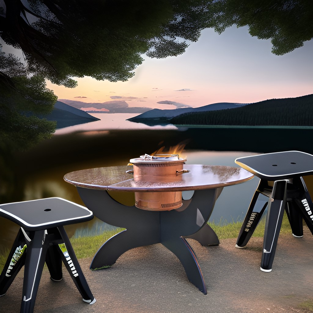 楽天市場】【コンパクト収納】折りたたみ 七輪 テーブル 塗装品