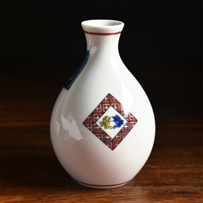 楽天市場】九谷焼 晩酌セット 古九谷風石畳文 大志窯（おちょこ