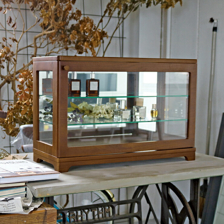 楽天市場】ガラスケース アンティーク（コレクションケース