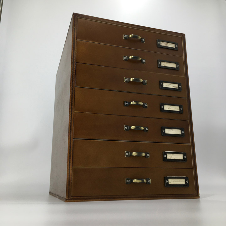 楽天市場】【A4 書類ケース7段 アンティーク 1527】木製 アンティーク