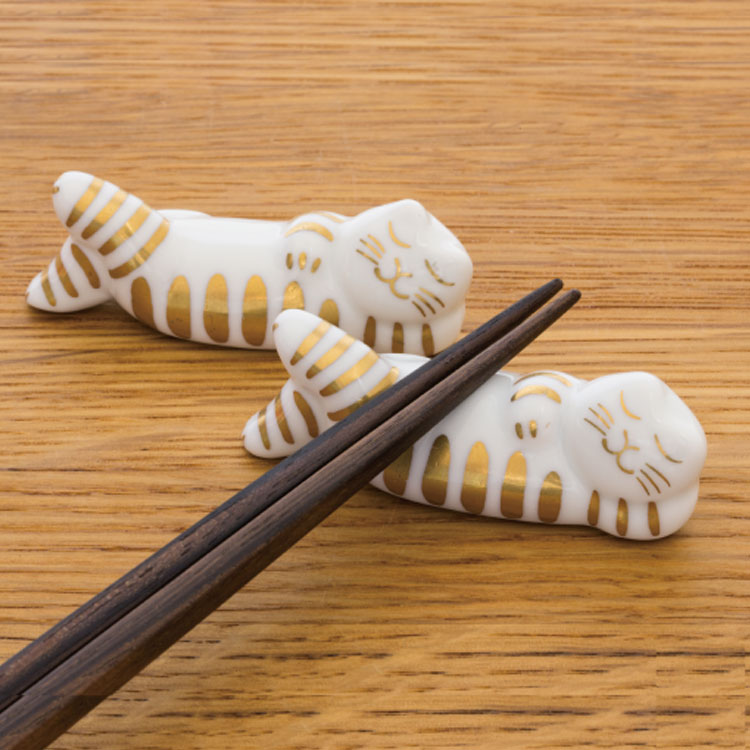 楽天市場】【LisaLarson リサラーソン ねるねこ 箸置きセット 金【リサ