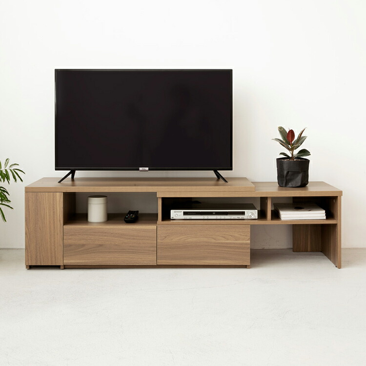 楽天市場】【2400円引き!3/4 20時~】伸縮テレビボード テレビ台