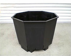 楽天市場】八角：特大120リットルスリット鉢 2個入りケース販売 外径約